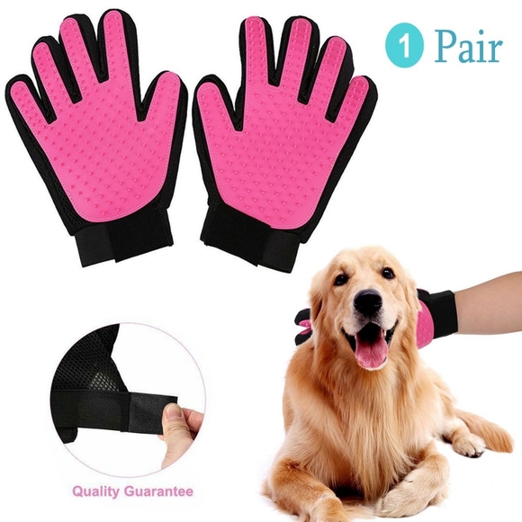 Other - Dog Cat Pets Hair Remover Grooming Gloves Brush